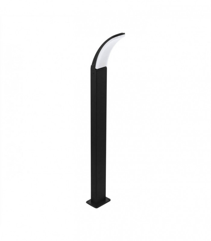 LED Outdoor Tall Bollard Light Black IP44