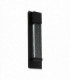 LED Outdoor Flush Wall Light Black IP44