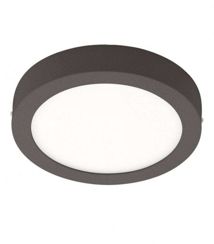 LED Outdoor Flush Ceiling Light Anthracite IP44