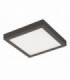 LED Outdoor Flush Ceiling Light Anthracite IP44