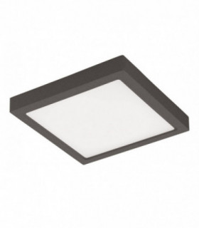 LED Outdoor Flush Ceiling Light Anthracite IP44