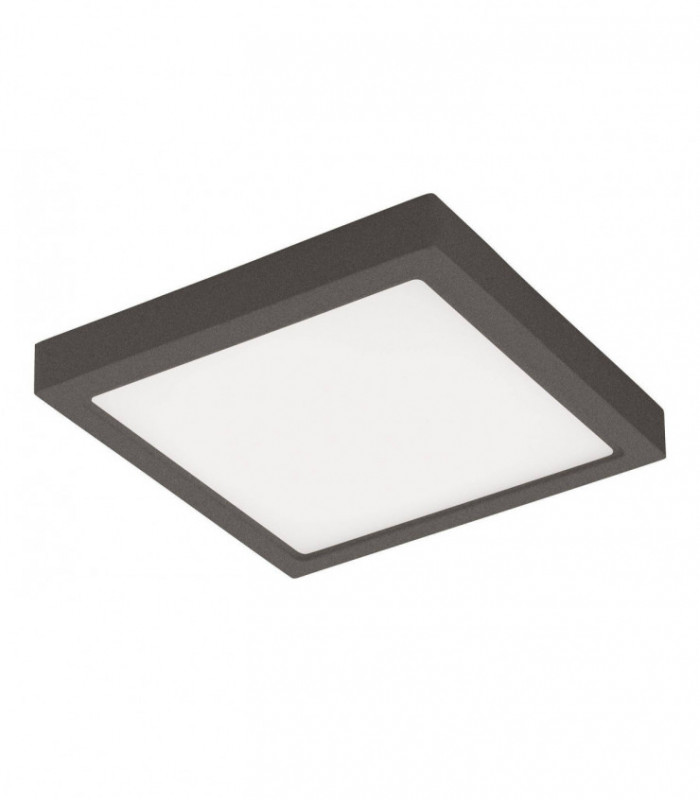 LED Outdoor Flush Ceiling Light Anthracite IP44