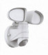LED Outdoor Flood Wall Light with PIR Motion Sensor White IP44