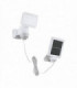 LED Outdoor Solar PIR Motion Sensor Wall Light White IP44