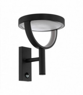 LED Outdoor Wall Light with PIR Motion Sensor Anthracite IP44