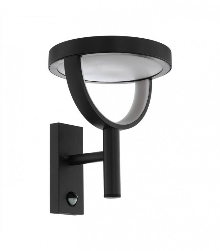 LED Outdoor Wall Light with PIR Motion Sensor Anthracite IP44