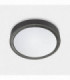 Outdoor LED Round Flush Ceiling Light Basic Aluminium Grey 26cm 1488lm 4000K IP65