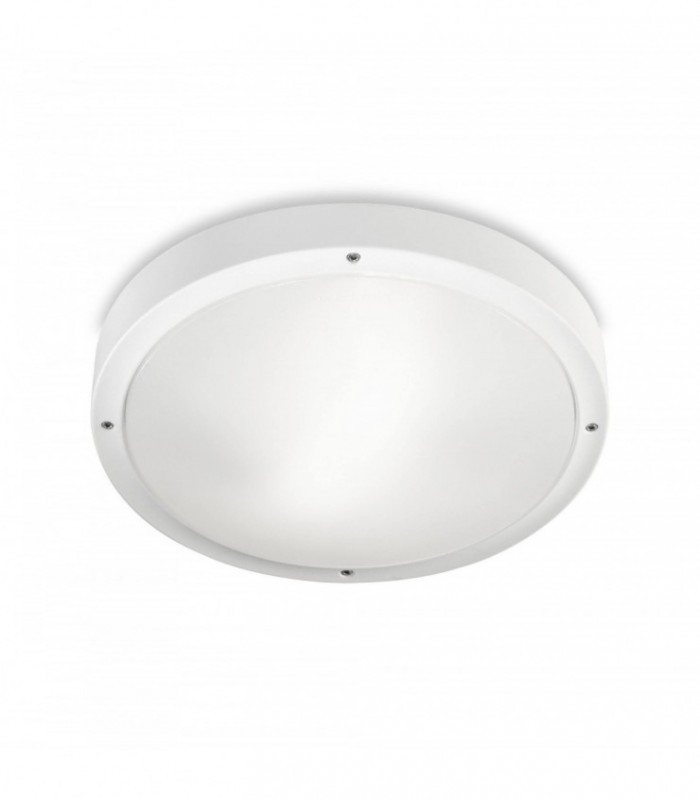 Outdoor LED Round Flush Ceiling Light Basic White 36cm 3225lm 3000K IP65