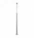 Outdoor Bollard Grey 1x 2G11 181cm