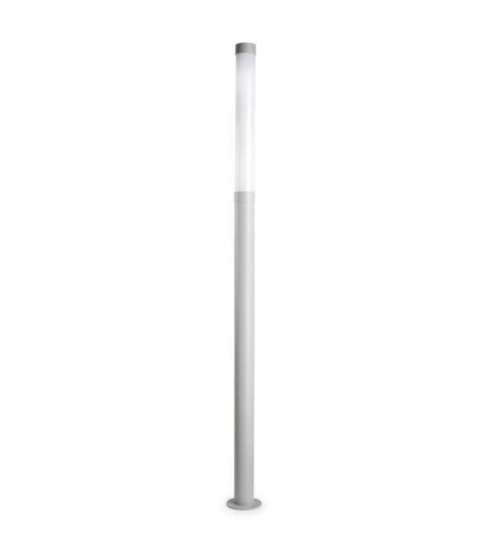 Outdoor Bollard Lamp Post Grey 230.2cm