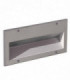 Outdoor Recessed Wall Light Grey 1x G24D3 IP44