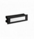 Outdoor LED Recessed Wall Light Black 29.8cm 1140lm 3000K IP65