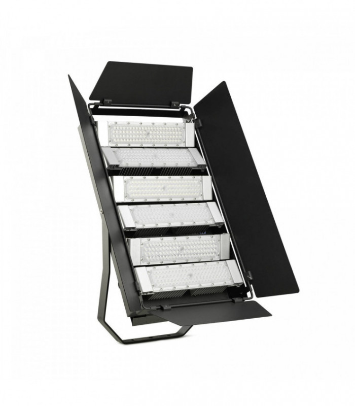 Outdoor LED Super Powerful Portable Floodlight 1-10V Dimming 48690lm 3000K IP65