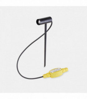 Outdoor LED Spotlight Black 285lm 2700K IP65