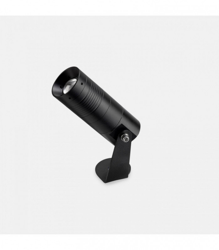 Outdoor LED Spotlight Black 3000K IP65