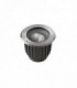 Outdoor LED Recessed Ground Uplight Stainless Steel Polished 12.5cm 995lm 2700K IP67