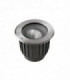 Outdoor LED Recessed Ground Uplight Stainless Steel Polished 1950lm 2700K IP67
