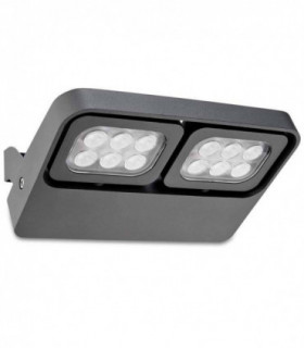 Outdoor LED Wall Light April Urban Grey 1135lm 3000K IP54