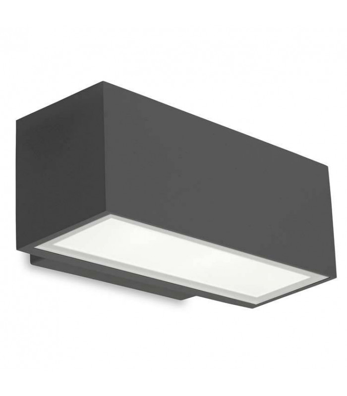 Outdoor LED Up & Down Wall Light Urban Grey 22cm 1217lm 4000K IP65