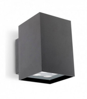 Outdoor LED Up & Down Wall Light Urban Grey 10cm 1296lm 3000K IP65