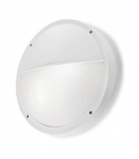 Outdoor LED Flush Wall Light Basic White 30cm 1488lm 4000K IP65