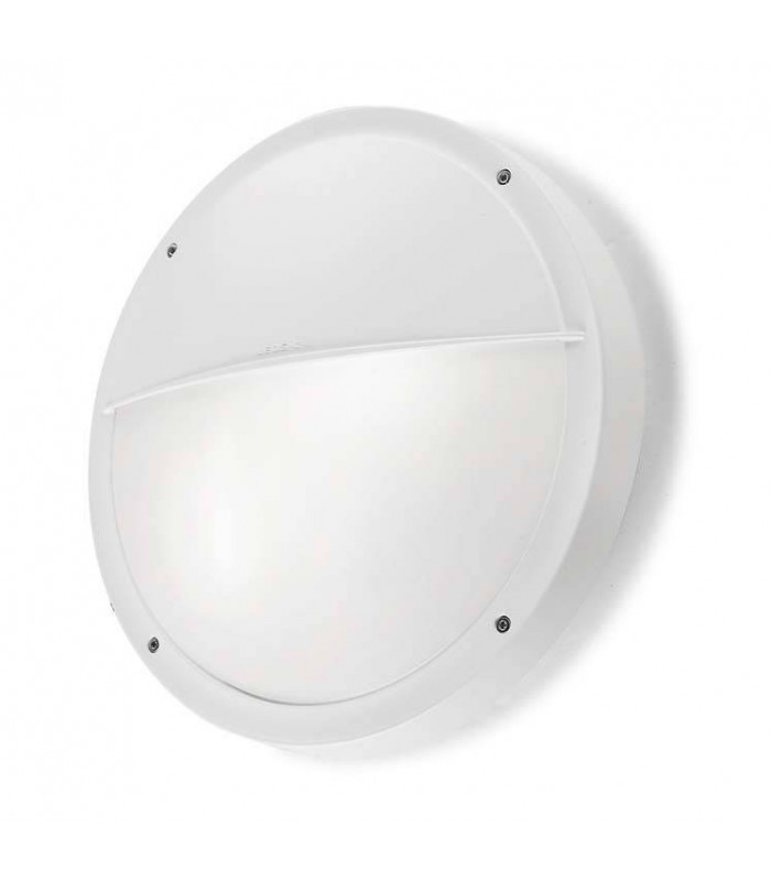 Outdoor LED Flush Wall Light Basic White 30cm 1488lm 4000K IP65
