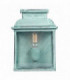 1 Light Outdoor Wall Lantern Light Verdigris IP44, E27