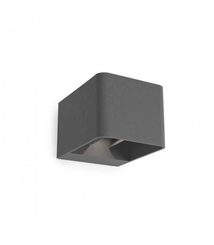Outdoor LED Up Down Wall Light Urban Grey 855lm 3000K IP65