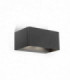 Outdoor LED Up Down Wall Light Urban Grey 1710lm 3000K IP65
