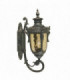 1 Light Outdoor Medium Wall Lantern Light Old Bronze IP44, E27