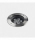 Outdoor LED Recessed Ground Uplight Stainless Steel Polished 12.5cm 785lm 61deg. 4000K IP67