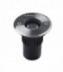 Outdoor LED Recessed Ground Uplight Stainless Steel Polished 8.5cm 240lm 10deg. 3000K IP67