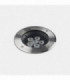 Outdoor LED Recessed Ground Uplight Stainless Steel Polished 8.5cm 260lm 10deg. 4000K IP67