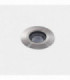 Outdoor LED Ultra Compact Uplight Recessed Stainless Steel Polished 8cm 780lm 37deg. 3000K IP67