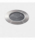Outdoor LED Ultra Compact Uplight Recessed Stainless Steel Polished 12.5cm 2340lm 37deg. 3000K IP67
