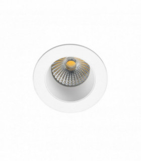 LED White Round Downlight 7W 3000K IP65