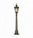 1 Light Medium Outdoor Bollard Lantern Old Bronze IP44, E27