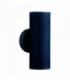 LED Outdoor Up Down Wall 2 Light, Black Cast Aluminium, IP44