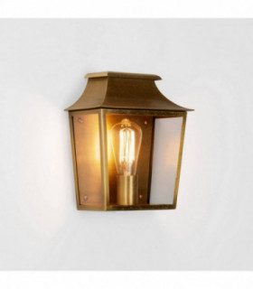 Outdoor Wall Light Antique Brass IP44, E27