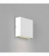 LED Outdoor Wall Light Textured White IP54
