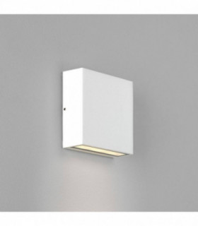 LED Outdoor Wall Light Textured White IP54