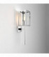 Outdoor Wall Light Polished Stainless Steel IP44, E27