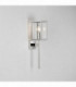 Outdoor Wall Light Polished Nickel IP44, E14