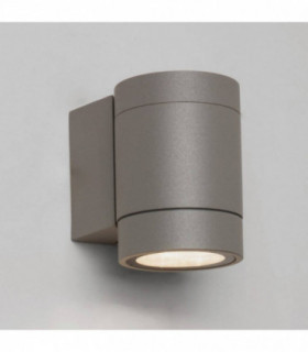 LED Outdoor Wall Light Textured Grey IP54