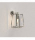 Outdoor Wall Light Polished Nickel IP23, E27