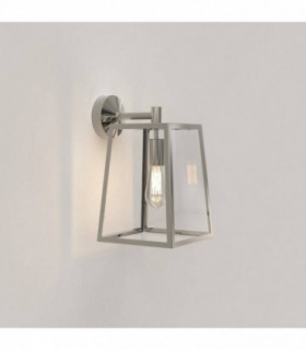 Outdoor Wall Light Polished Nickel IP23, E27