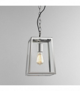 Outdoor Pendant Light Polished Nickel, E27