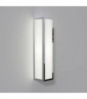 LED Outdoor Wall Light Polished Nickel IP44