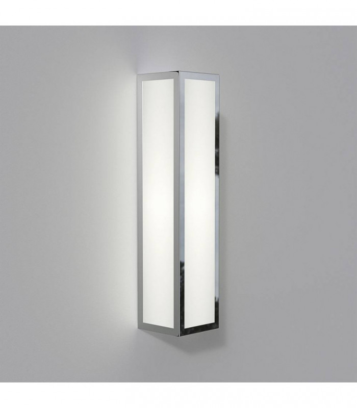 LED Outdoor Wall Light Polished Nickel IP44
