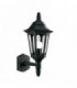 1 Light Outdoor Wall Lantern Light Black IP44, E27